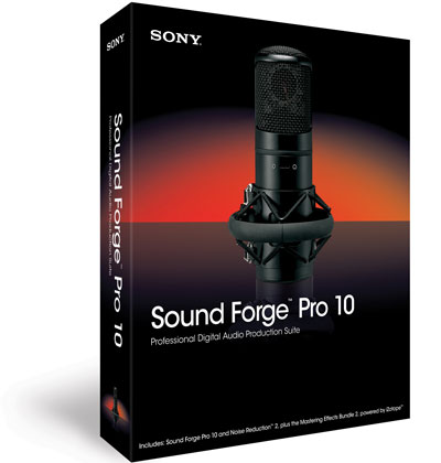 ویرایش فایلهای صوتی Sony Sound Forge PRO 10