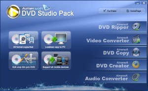 Aimersoft DVD Studio Pack استخراج فایلها از دی وی دی