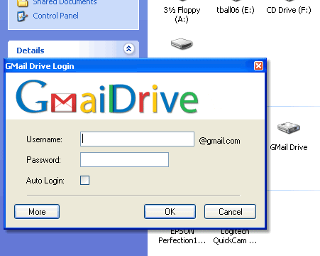GMail Drive دسترسی آسان به Gmail