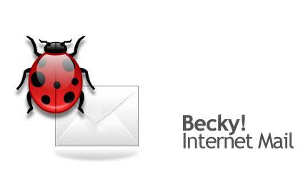 ارسال دریافت ایمیل Becky Internet Mail