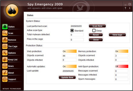 افزایش امنیت سیستم Spy Emergency